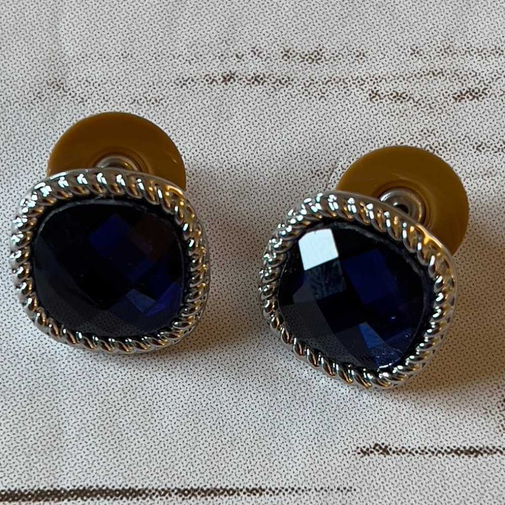 Small Blue Studs